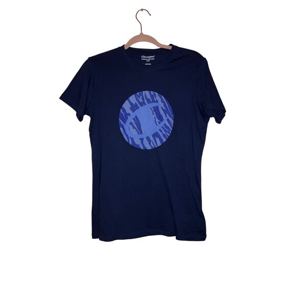 Champion blue graphic t-shirt size small - Picture 1 of 6